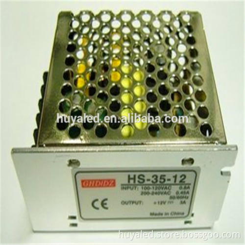 Hot selling 400W constant current waterproof 12v dc battery backup power supply